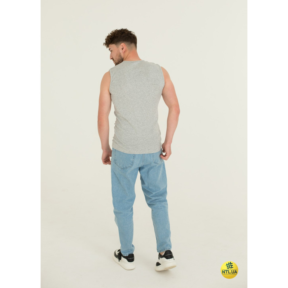 Безрукавка чоловіча 100% - бавовна Наталюкс 21-1201 Сірий, XL Київ - фото 3