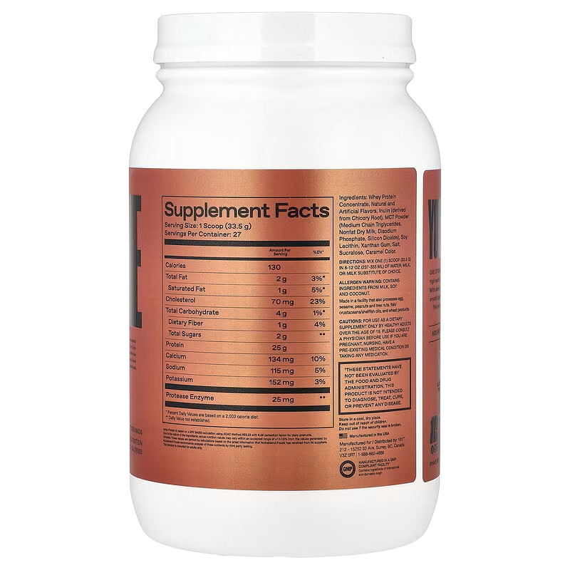 Протеїн One Of One by Floyd Mayweather Whey Protein 908 г, Toasted Marshmallow Луцьк - фото 2