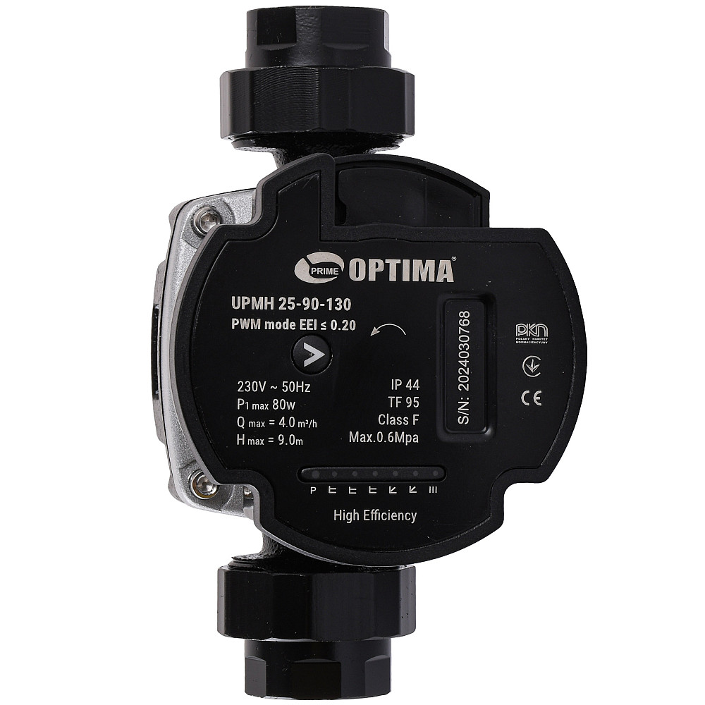 Насос циркуляційний енергоощадний  Optima PRIME UPMH 25-90AUTO 130мм + гайки Тернополь - изображение 2