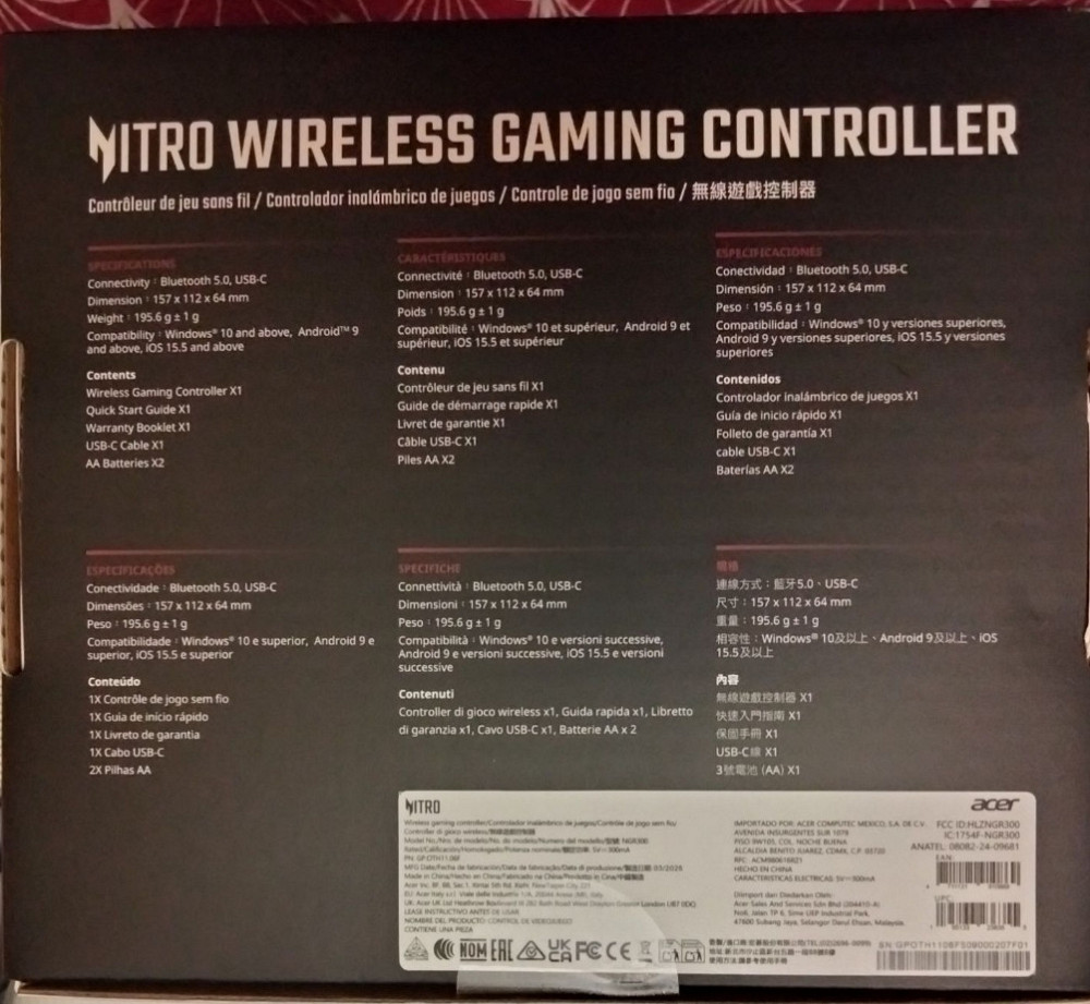 Геймпад Acer Nitro. Київ - фото 1