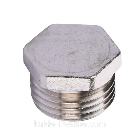 Заглушка 1" зовнішня ( нікель) Харків