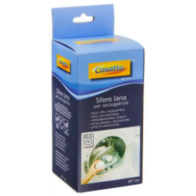 Шерстяные шарики для сушки Cosatto Sfere lana 2 шт Львов - изображение 1