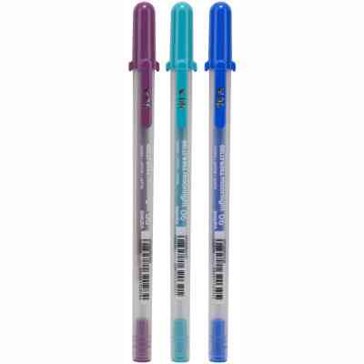 Ручка гелевая Sakura набор MOONLIGHT 06 GALAXY 3 цвета (8712079448837) Винница