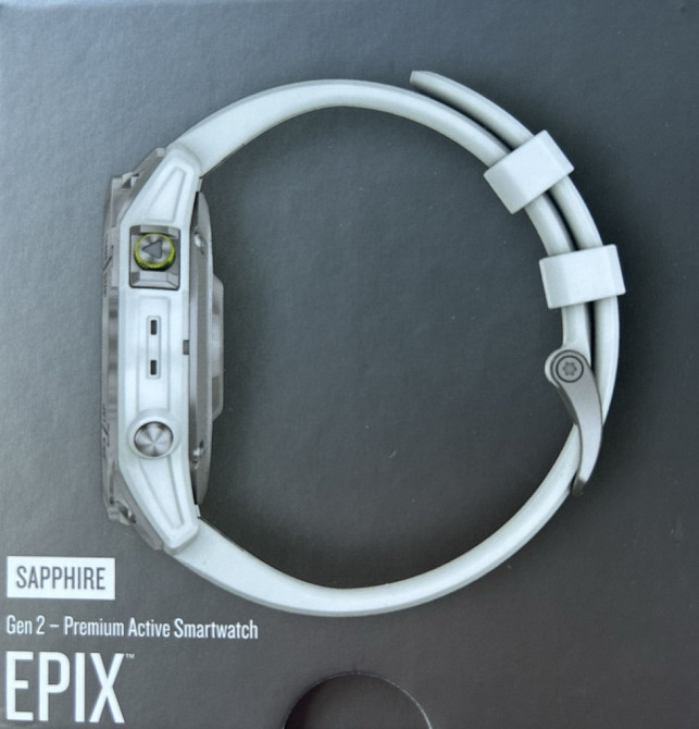 Смарт-годинник Garmin Epix Gen 2 Sapphire white Київ - фото 3
