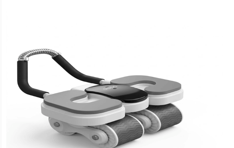 Ролик для пресса TS-5572 четырёхколёсный с авто возвратом, упорами и дисплеем для тренировок дома Одесса - изображение 1