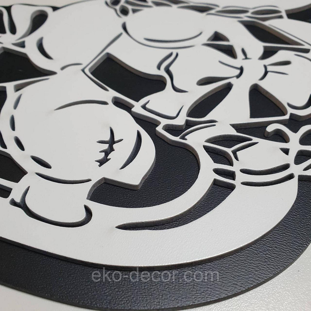 Декоративное настенное Панно «Дед Мороз», Декор на стену 110*67 см Киев - изображение 8