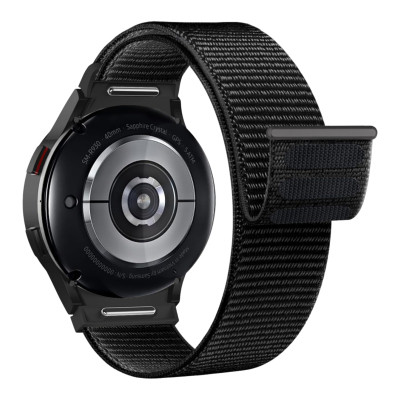 Ремешок для смарт-часов Armorstandart Nylon Band для Samsung Galaxy Watch 7 / FE / 6 / 6 Classic / 5 / 5 Pro / 4 / 4 Classic Black (ARM86847) Винница - изображение 1