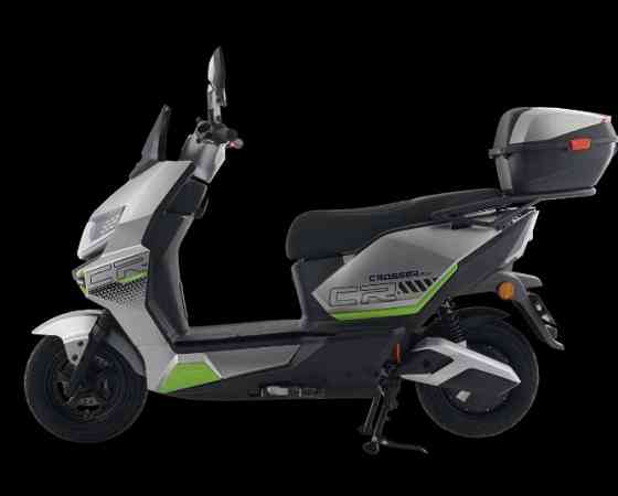 Электроскутер Crosser CR-20 2500W 72V 24Ah Графенофи акб - Серый. Харьков