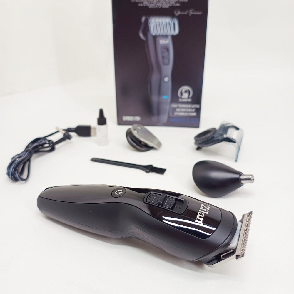 Бритва-тример для чоловіків, Професійна електробритва для дому, Компактна електробритва чоловіча KE-48 Львів - фото 6