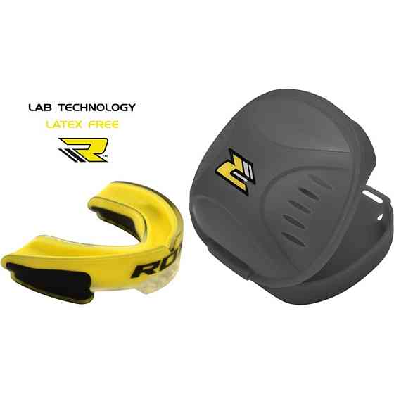 Капа боксерська RDX GEL 3D Elite Yellow Junior Кам'янське