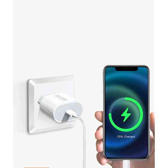 Зарядний пристрій WUW-C178 Type-C 20W білий Київ