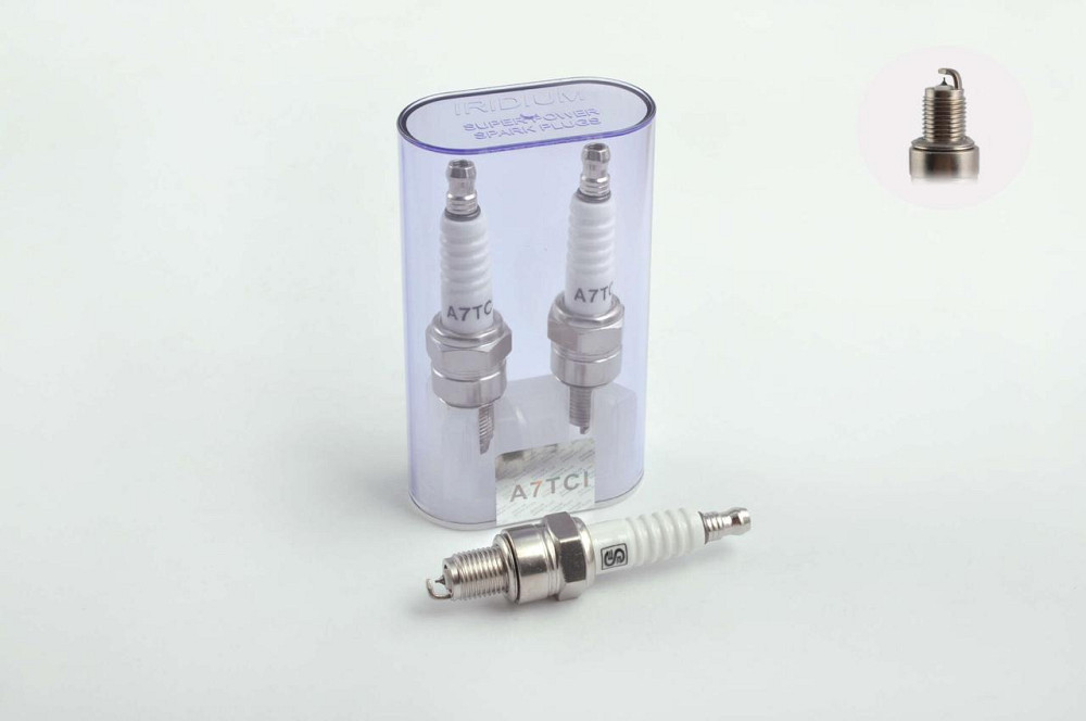 Свічка A7TCI M10*1,00 12,7mm IRIDIUM (4T скутери та мопеди, до 14 атмосфер) Мукачево - фото 1