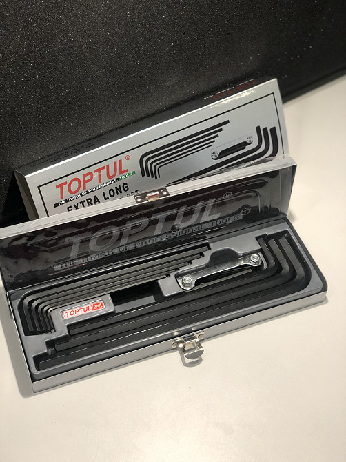 Набор шестигранников Г-обр. супердлинных 1.5-14мм 9ед. TOPTUL GAAD1509 Одесса - изображение 2