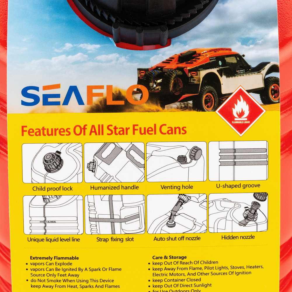 Канистра топливная Seaflo 20 литров новый дизайн SFGT-20-02 Киев - изображение 4