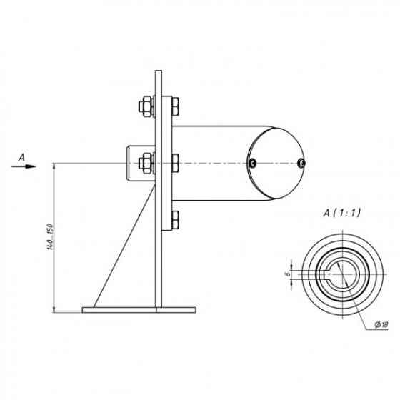 Конічний редуктор для мотоблока (ПМ3) Харків