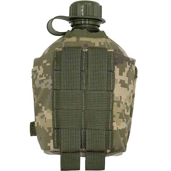 Фляга армійська 1л в чохлі Піксель ММ-14 Molle Cordura 1000 D Киев