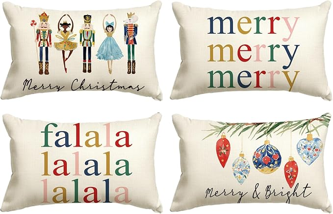 Декоративні наволочки 30*50 см 4 шт AVOIN Луцьк - фото 2