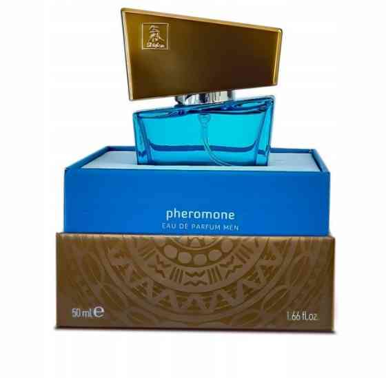 Духи з феромонами чоловічі SHIATSU Pheromone Fragrance men lightblue, 50 мл Sex Aura Київ