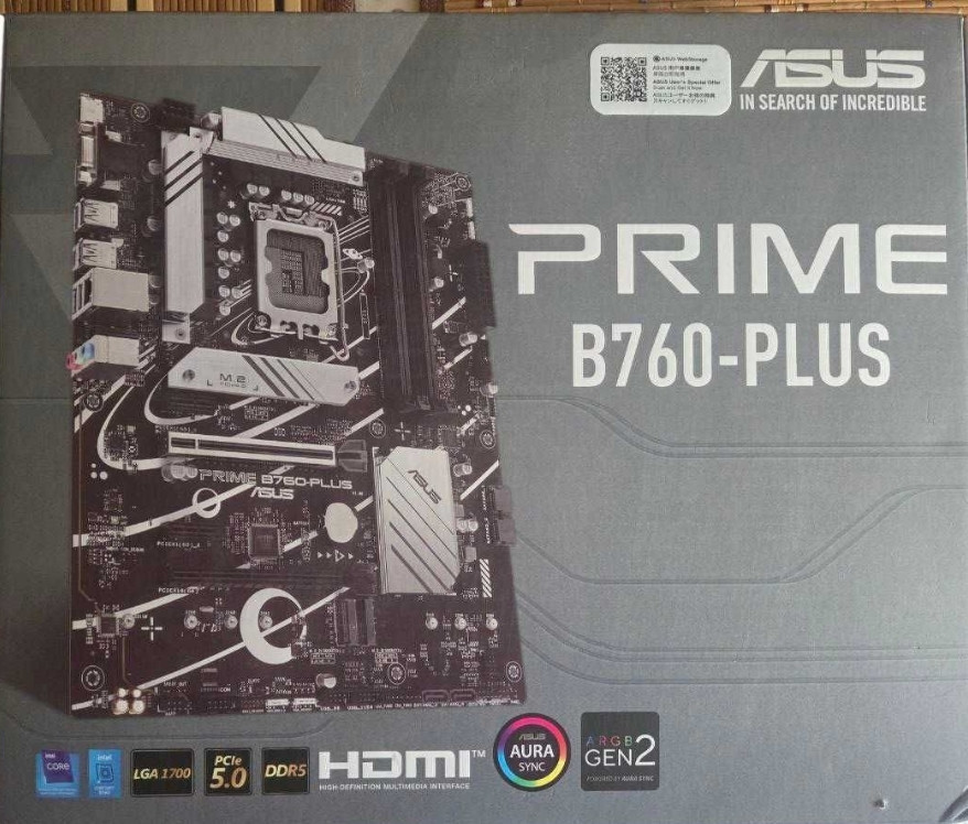 Asus PRIME B760-PLUS Материнка Харків - фото 1