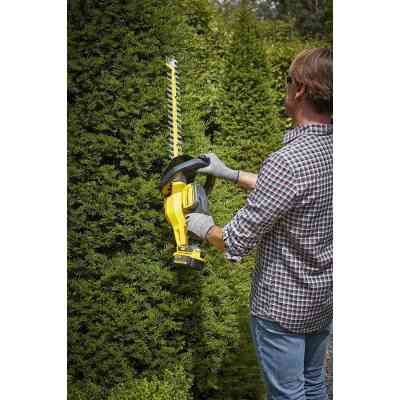 Кусторез Stanley FatMax, 20 В, 4 Ач, длина ножа 55 см (SFMCHT855M1) Винница