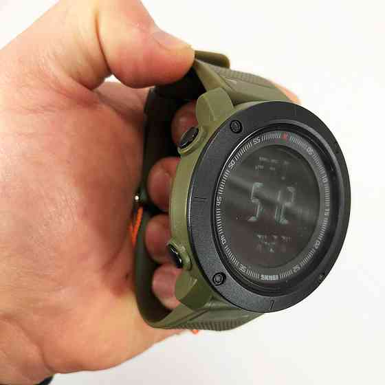 Годинники армійські скмей SKMEI, Водонепроникні наручні годинники для військових видів спорту WK-78 Івано-Франківськ