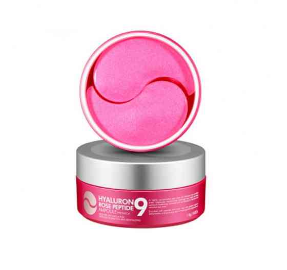 Гідрогелеві патчі з екстрактом троянди і пептидами Hyaluron Rose Peptide 9 Ampoule Eye Patch Medi-Peel 60 шт Вінниця
