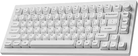 Клавіатура бездротова Keychron V1 Ultra Keychron Red Switch White RGB (V1U-F1-UA) ( 29008 ) Харьков