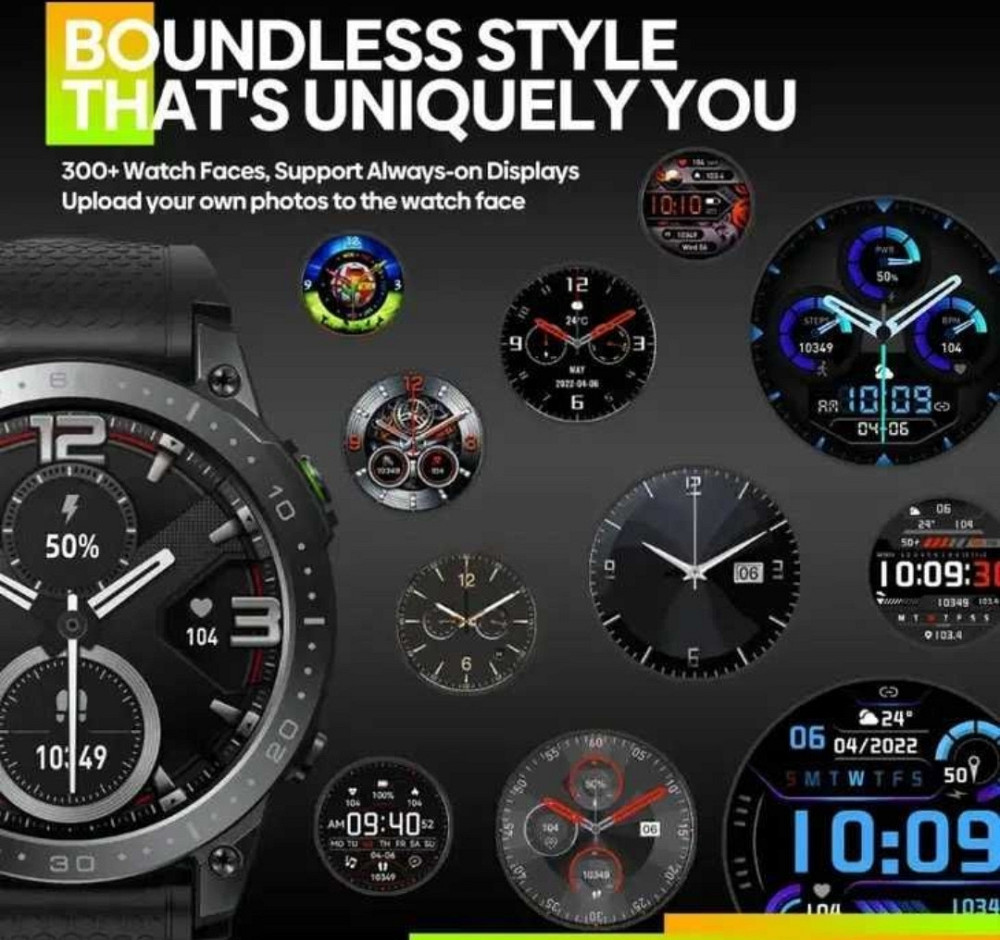 СМАРТ -Часы: Zeblaze Ares 3 Pro Watch AMOLED Smart Киев - изображение 4