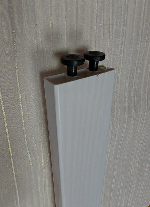 Двері гармошка глуха Vinci Decor MELODY 820х2030х6мм  Арктично білий Дніпро - фото 5