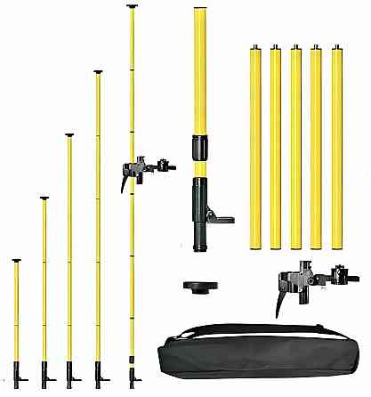 Штанга для лазерного уровня регулируемая, стойка телескопическая 4.4 м (598829600) Киев