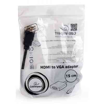 Переходник HDMI to VGA Cablexpert (A-HDMI-VGA-03) Винница