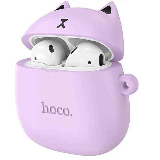Навушники HOCO EW45 True wireless stereo headset Lilac Cat (6931474789228) Київ