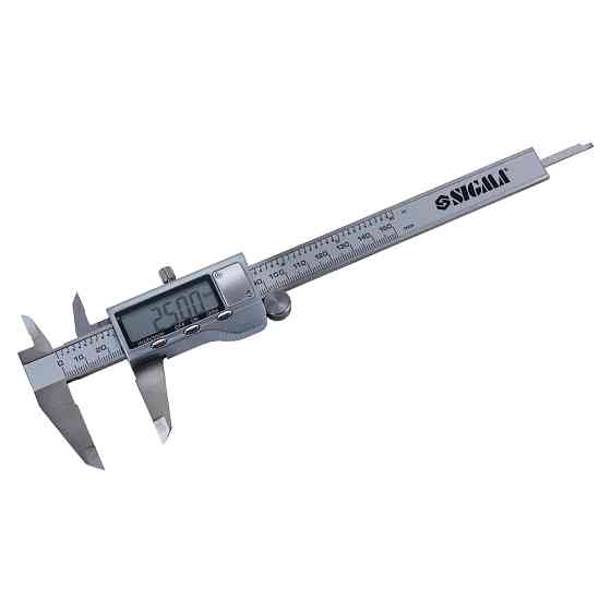 Sigma Штангенциркуль цифровой Profi 150мм точность ±0.02мм (пенал) SIGMA (3923011) Коломия