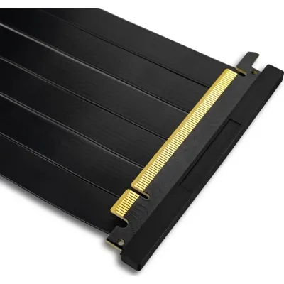 Райзер PcCooler Vertical GPU RISER CABLE PCI-E BK 4.0 185мм PCI-E4.0X16 Чор (RC185 BK 4.0) Винница - изображение 6