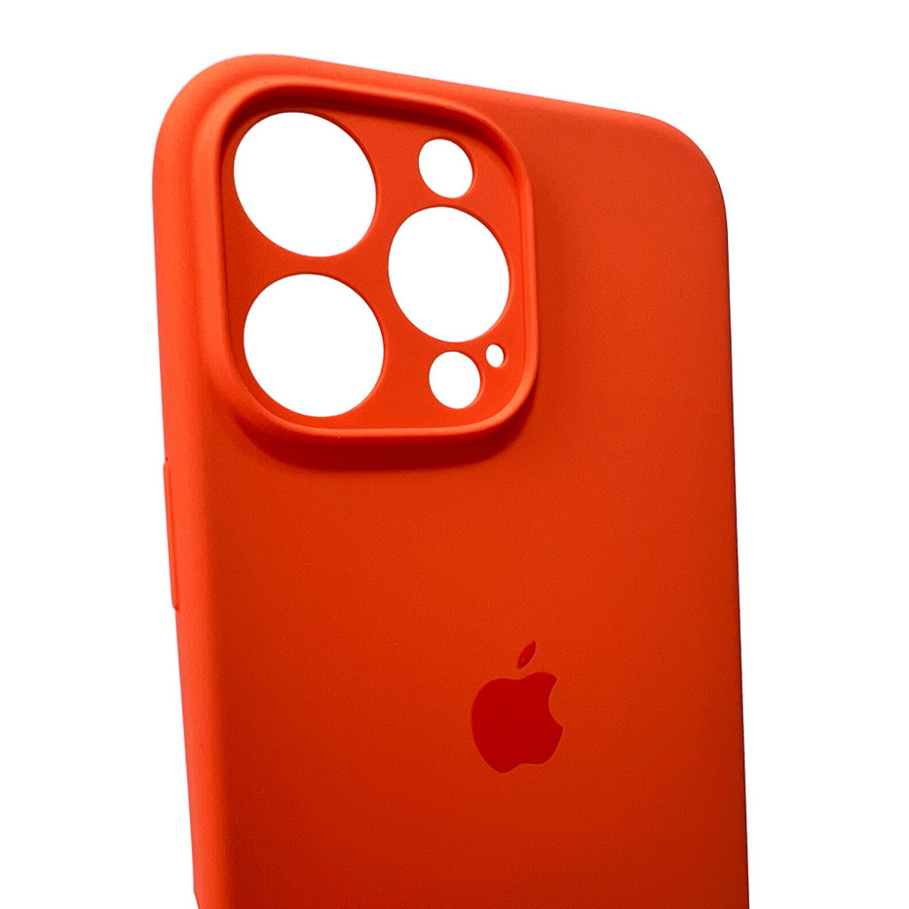 Чохол для смартфона Silicone Full Case AA Camera Protect for Apple iPhone 16 Pro 52,Orange Київ - фото 6