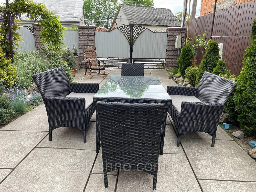 Набор мебели ротанговой с 2 диванами и 2 креслами Киев - изображение 5