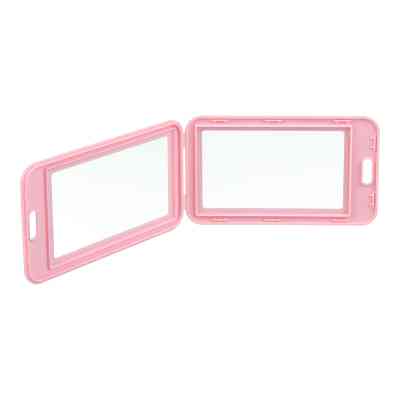 Бейдж Buromax вертикальный, 69 х 111мм, PP+PVC, розовый (BM.5414-10) Винница