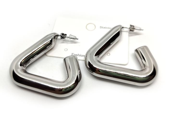 Серьги женские треугльные Киев - изображение 1