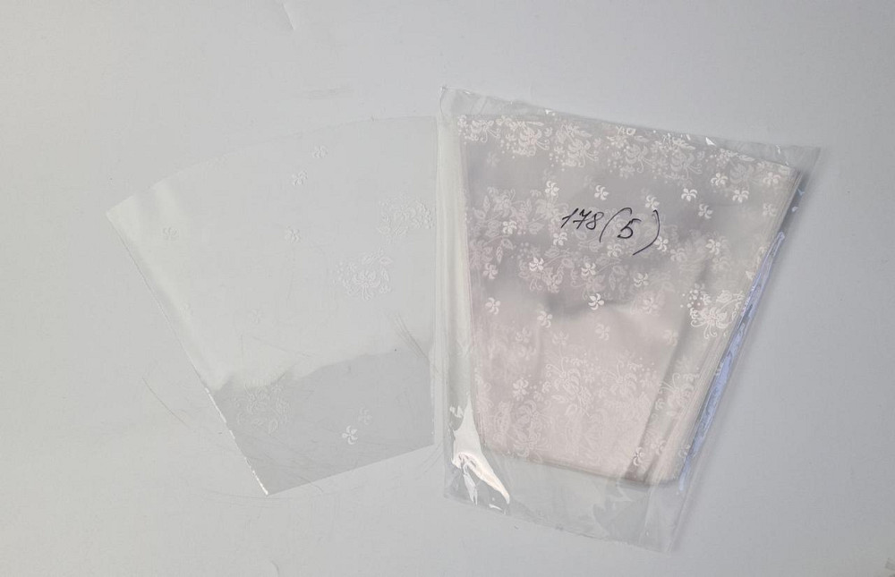 Упаковка конус под цветы h25/10низ/25верх белый (100 шт) 178 (5) (100 шт) Харьков - изображение 1