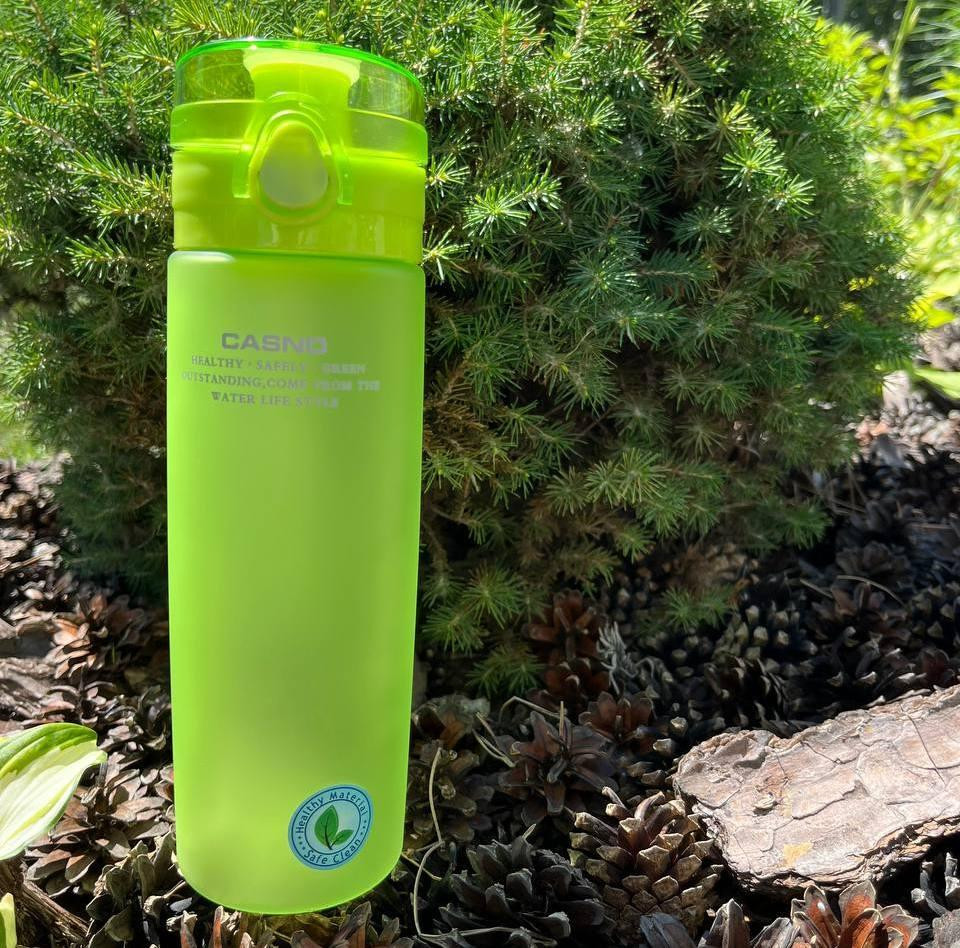Розпродаж - Пляшка для води CASNO 650 мл KXN-1157 Зелена Кам'янське - фото 4