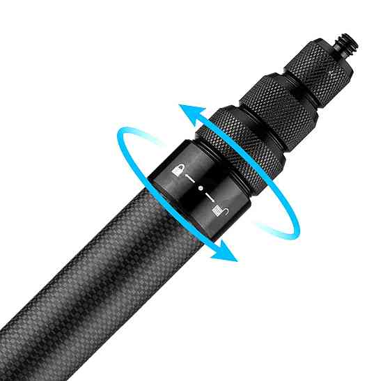 Монопод невидимий для Insta360 карбоновий 62-300см AC Prof CF-302 Київ