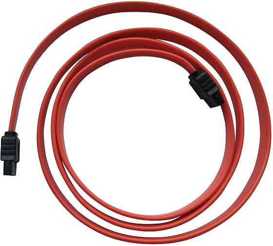 Кабель SATA 3.0 7pin F/F, 100 см, Red Винница