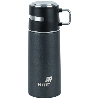 Термос Kite 350 мл чорний (K25-1223-1) Вінниця - фото 1