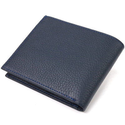 Кошелек Canpellini Из натуральной кожи флотар Синий (21581) Винница - изображение 4