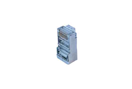 Коннектор GEAR RJ-45 САТ.5E 8P8C FTP экранированный (GC-FTPC5E8P8CRJ45-100) Киев