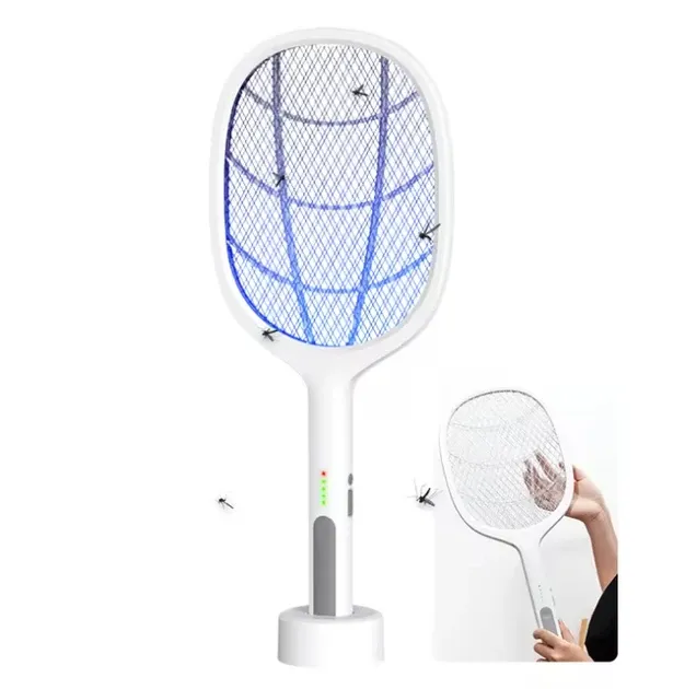 Електрична мухобойка Mosquito Swatter з LED-підсвічуванням, акумулятором і USB зарядкою Одеса - фото 6