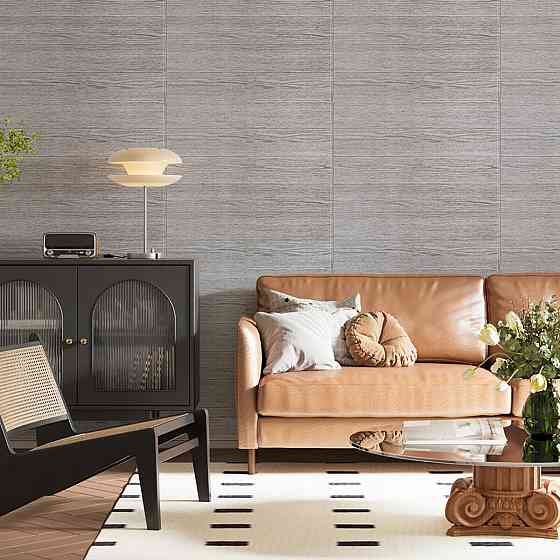 Самоклеюча декоративна 3D панель 700х700х6мм Біле дерево (383) SW-00000652 Київ