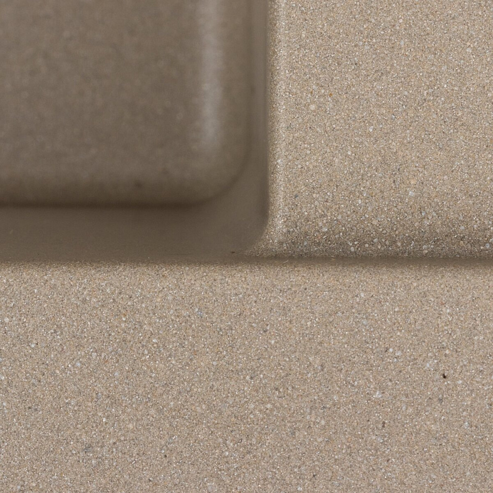 VALESO Гранітна мийка для кухні VALESO LOTOS 6550 матова Титан Киев - изображение 4