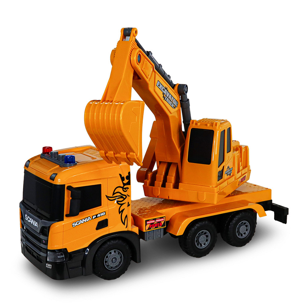 Автомодель серії Super Big Truck – Екскаватор Scania (світло, звук) Дніпро - фото 2