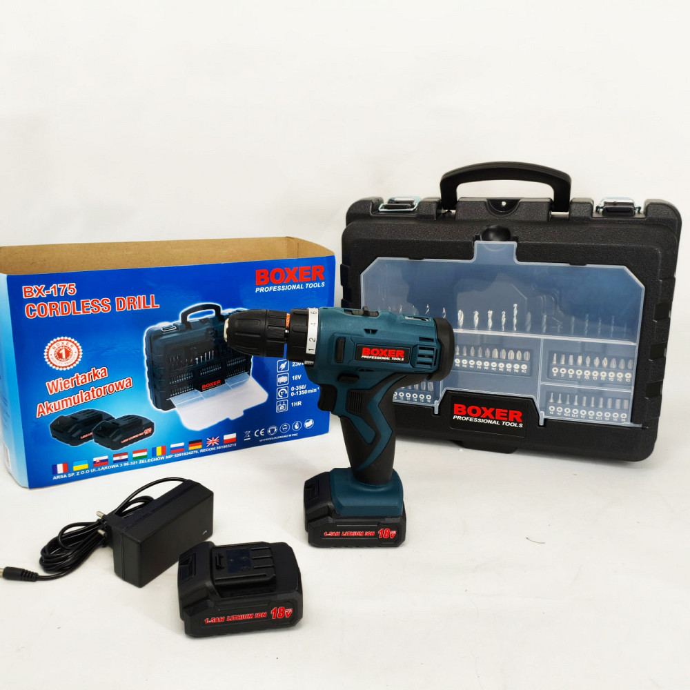 Шуруповерт с дополнительными насадками, Дрель шуруповерт аккамуляторный Рабочий ZX-91 Львов - изображение 8